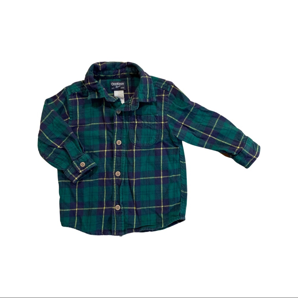 OshKosh 18 month boys flannel shirt